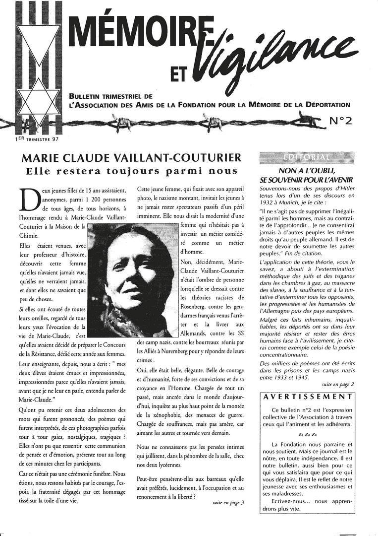 une M et V 2